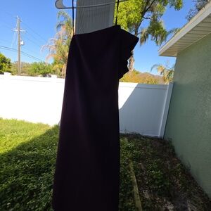 Jessica Howard One Shoulder Black Dress